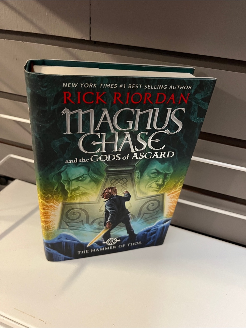 Magnus Chase and the Gods of Asgard Hardcover - Green/Teal